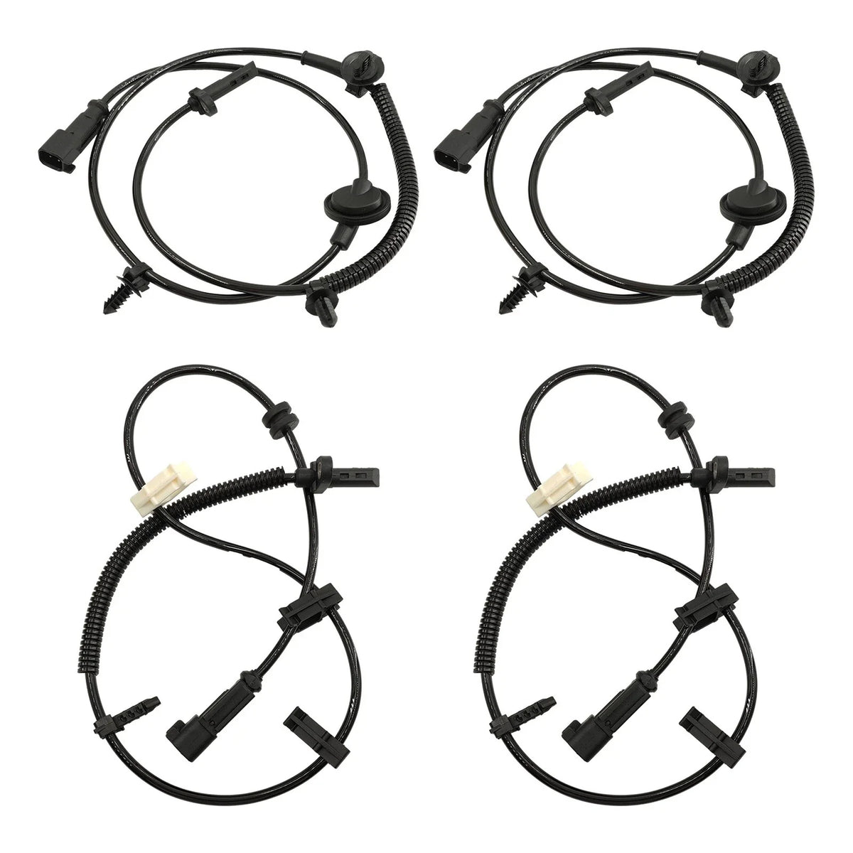 Set of 4 ABS Speed Sensors for Chevrolet Traverse Buick Enclave (2007–2015)
