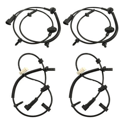 Set of 4 ABS Speed Sensors for Chevrolet Traverse Buick Enclave (2007–2015)