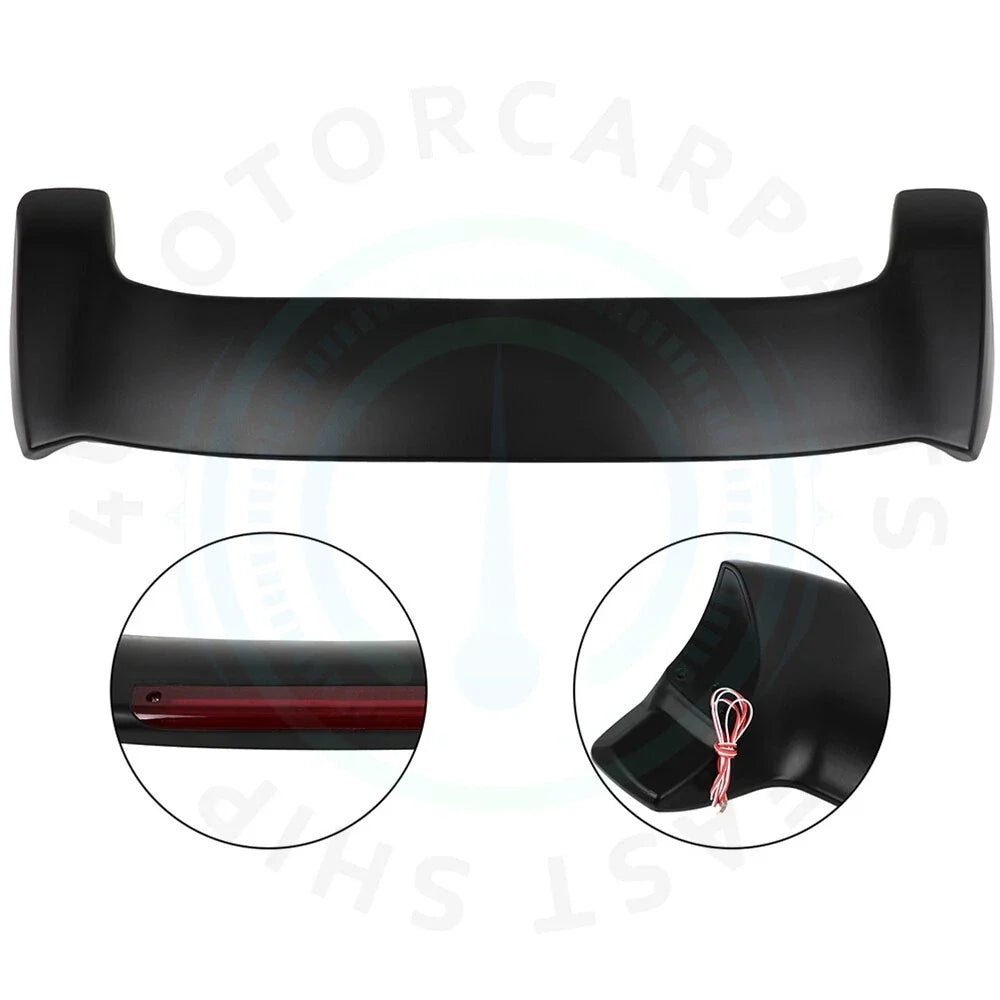 Rear Roof Spoiler with LED 3rd Brake Light for Honda CR-V (2002–2006)