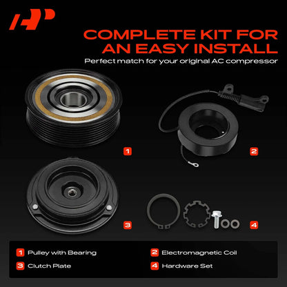 A/C Compressor Clutch Kit for Ram 1500 2500 3500 (2010–2023)