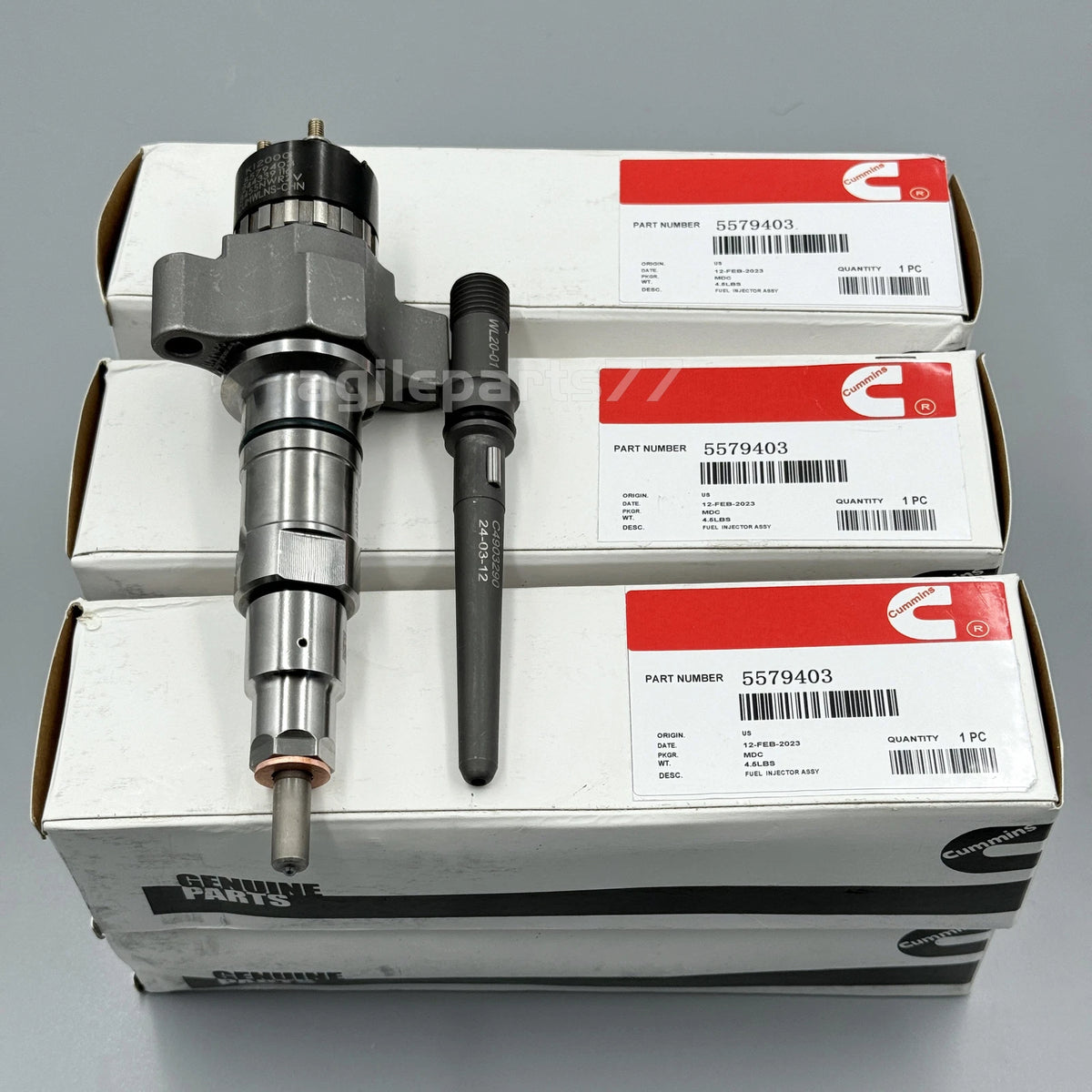 6X Diesel Common Rail Fuel Injector 5579403 for Cummins ISC/ISL (2007–2019)