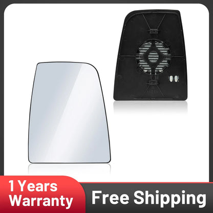 Upper Right Mirror Glass for Ford Transit-150 Transit-250 Transit-350 (2015–2022)
