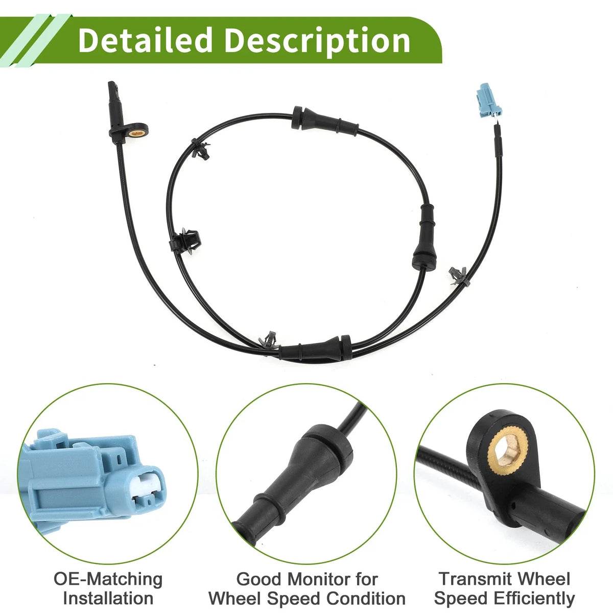 ABS Wheel Speed Sensor No. 479011AA0C for Nissan Murano (2003–2007)