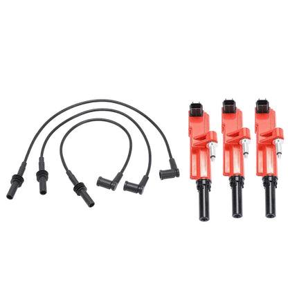 Ignition Coil and Spark Plug Kit for Jeep Grand Cherokee Ram 1500 (2009–2012) - 18120474, UF640, 5149199AA