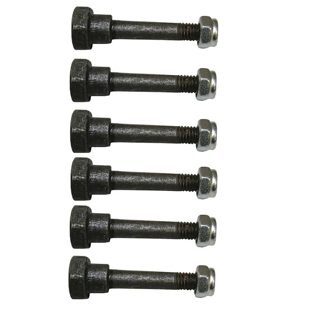6X Shear Pin with Nut 2" x 1/4" for Husqvarna