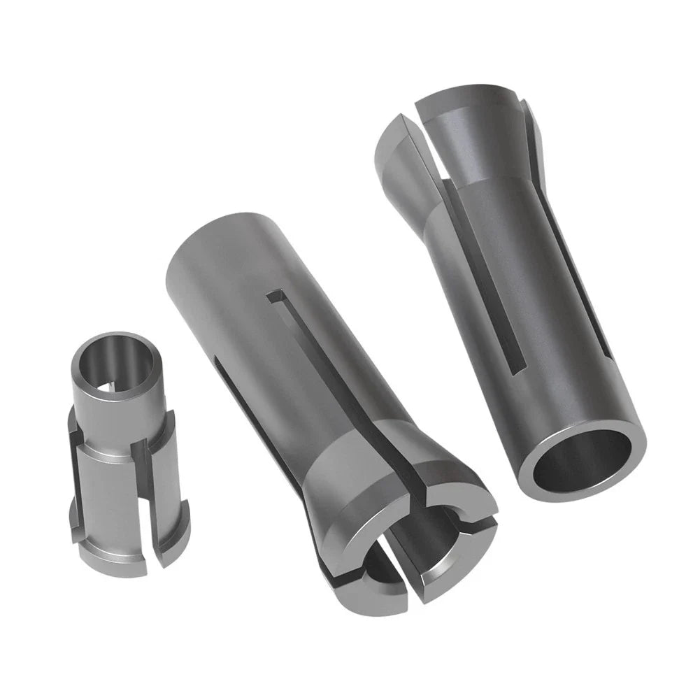 Engraving Chuck Router Collet Set of 3 with Metal Body and Multiple Sizes