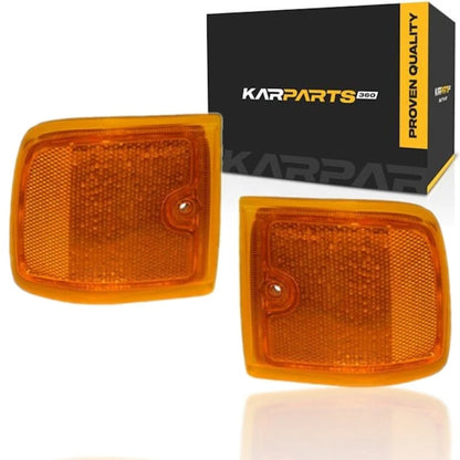 Side Marker Light Pair for Chevy Express 3500 (1996–2002) FBA-PLX-M0-18-5056-01-CL360A3, GM2550151, GM2551151