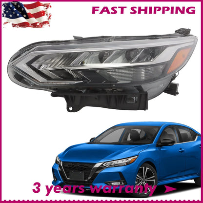 Left Headlight LED Assembly for Nissan Sentra (2020–2022) 26060-6LB5A, 260606LB5A