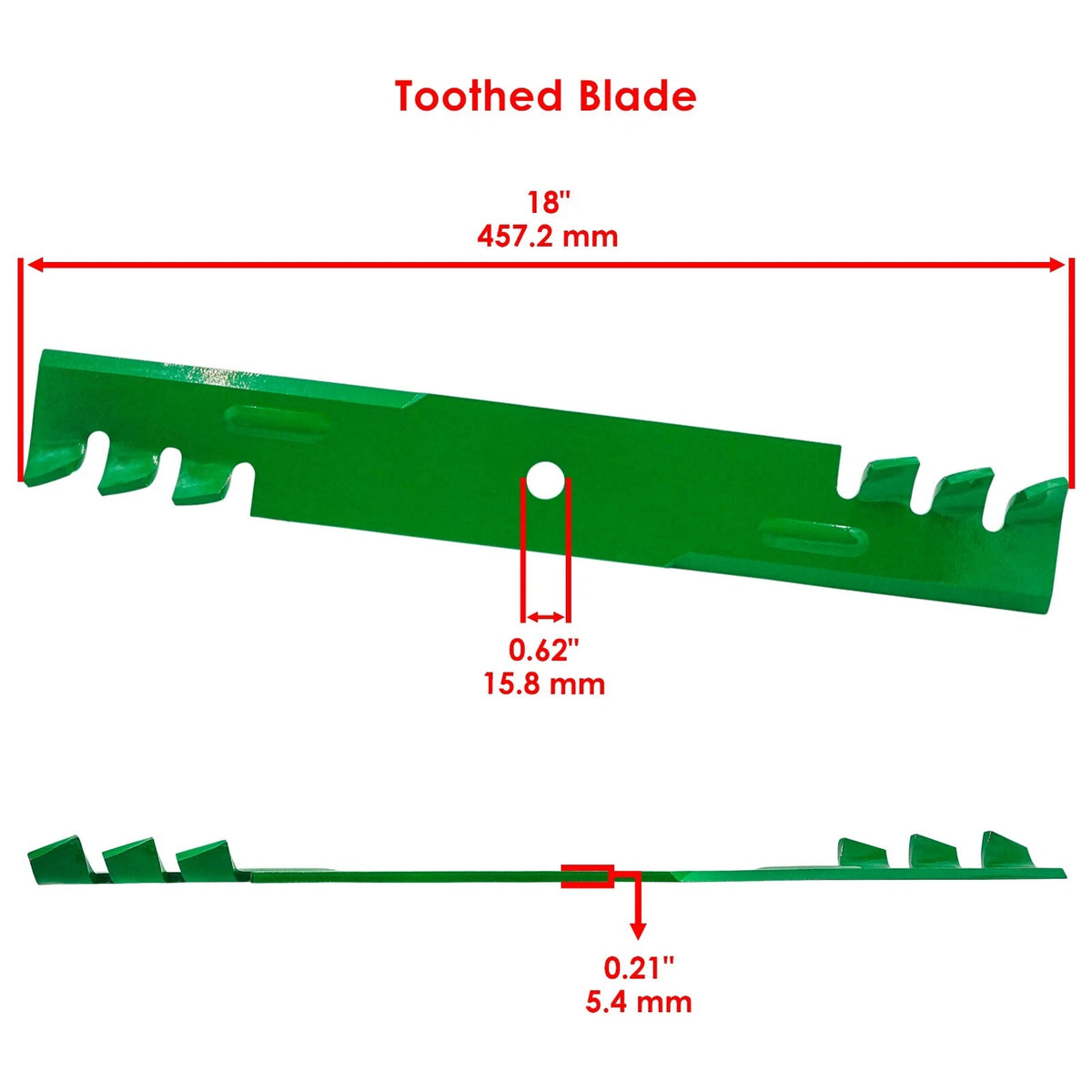 36" Deck Blade with Bolt for Scag SFW36-16BV SFZ36-18FS (MB2474+BL2914)