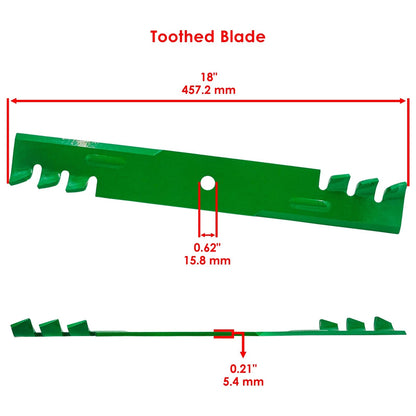 36" Deck Blade with Bolt for Scag SFW36-16BV SFZ36-18FS (MB2474+BL2914)