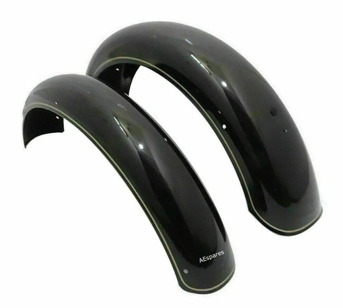 Mudguard Fender Set Front Rear for Royal Enfield C5 Classic 500 (2009–2016)