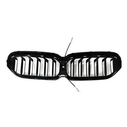 Gloss Black Front Kidney Grille for BMW 5 Series G30 G38 (2021–2024) Grille-360-AD