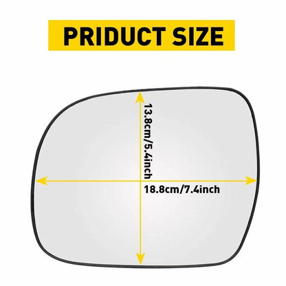 2X Heated Glass Mirror for Lexus RX300 RX350 RX330 RX400H (2004–2009)