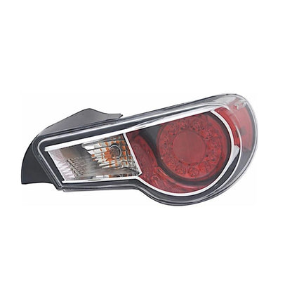 Tail Light Unit for Scion FR-S (2013–2014) - Chrome Housing, MLX-SHE6606-190-2-CL360A50, SC2819109