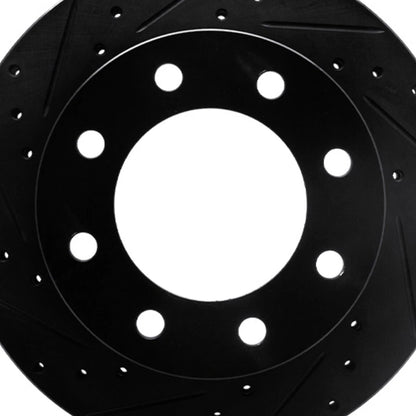 Rotor Set for GMC Sierra 2500 (1999–2004) ALX-PAU-DF-8002-48006-CLA2 Vented Drilled Slotted