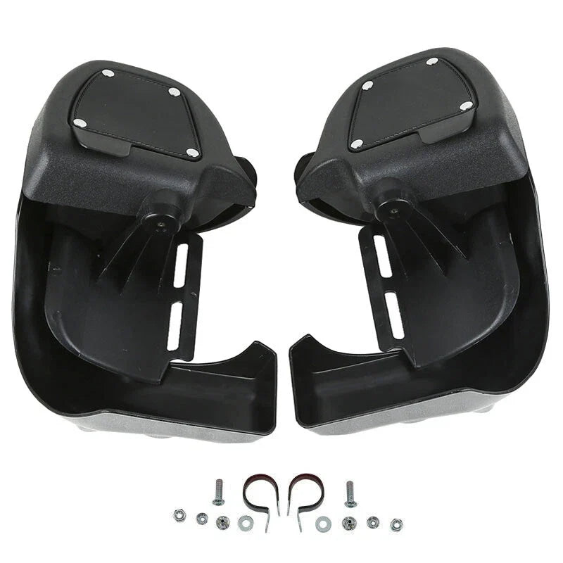 Lower Vented Leg Fairing Glove Boxes for Harley Touring Electra Glide (1983–2013)