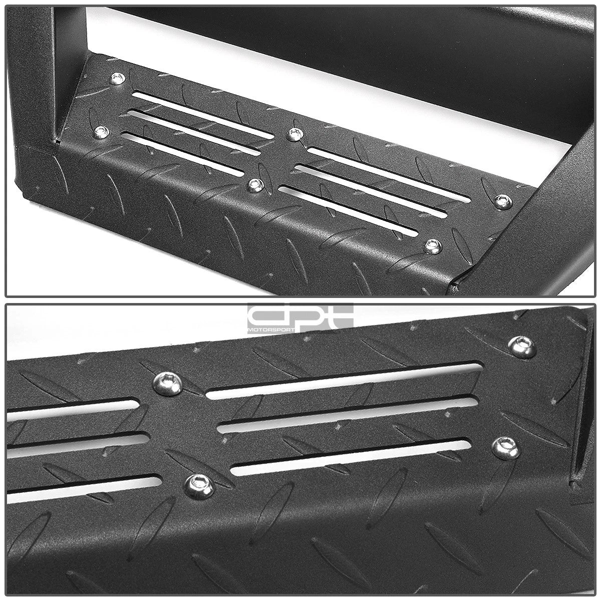 3" Running Board Nerf Bar for Jeep Wrangler 4-Door (2007–2018)