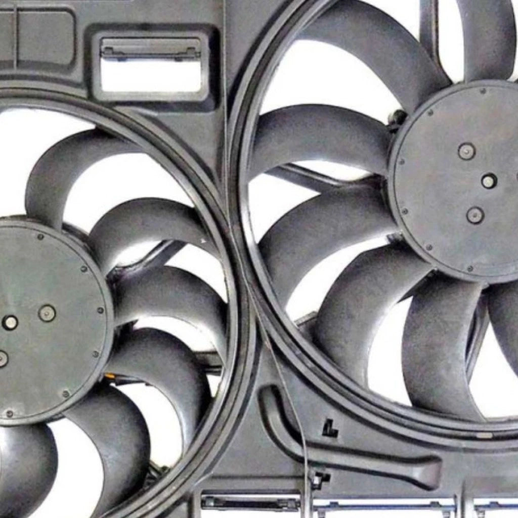 Radiator and Condenser Fan Assembly for Audi TT (2018–2019) LLX-VW3115125-CL360A71, VW3115125