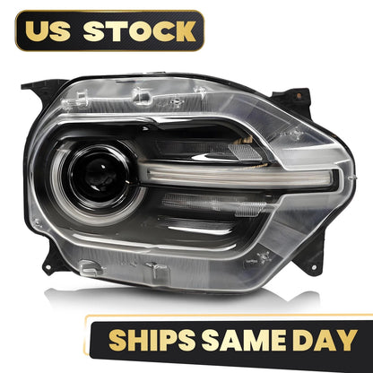 Full LED Headlight for Ford Bronco Sport (2021–2026) w/LED Halo Right Passenger