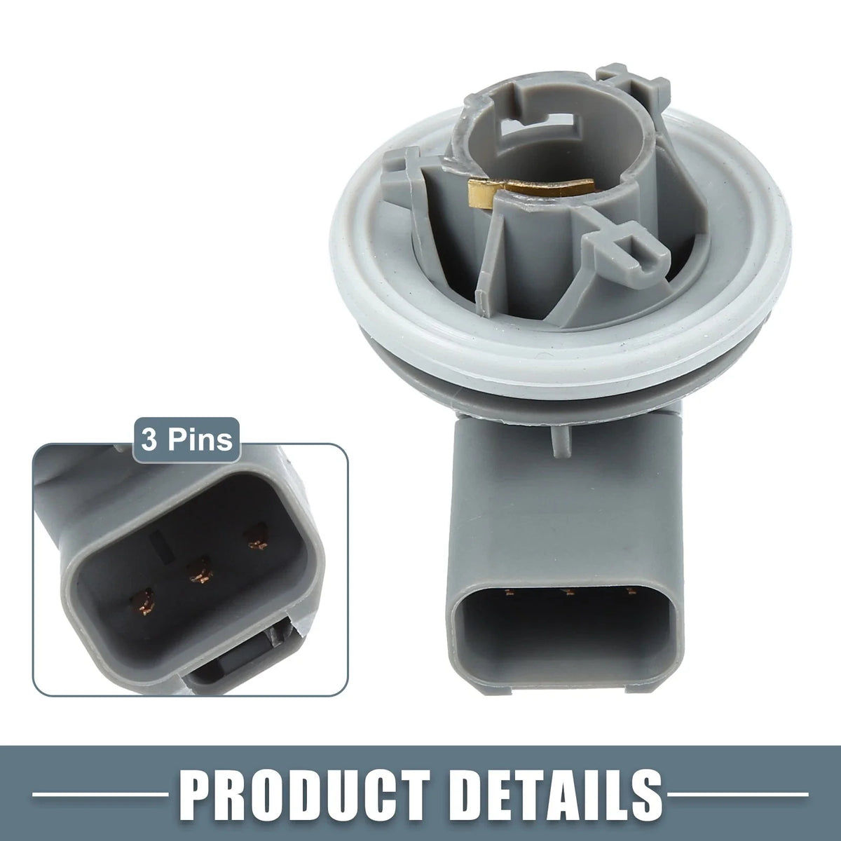 2X Brake Stop Light Bulb Socket XS41-13K370-CD for Ford Focus (2006–2011)