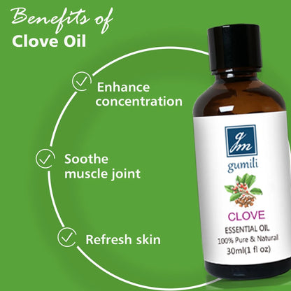 Clove Oil 1 Oz for Essential Oil Use (Pack of 1)