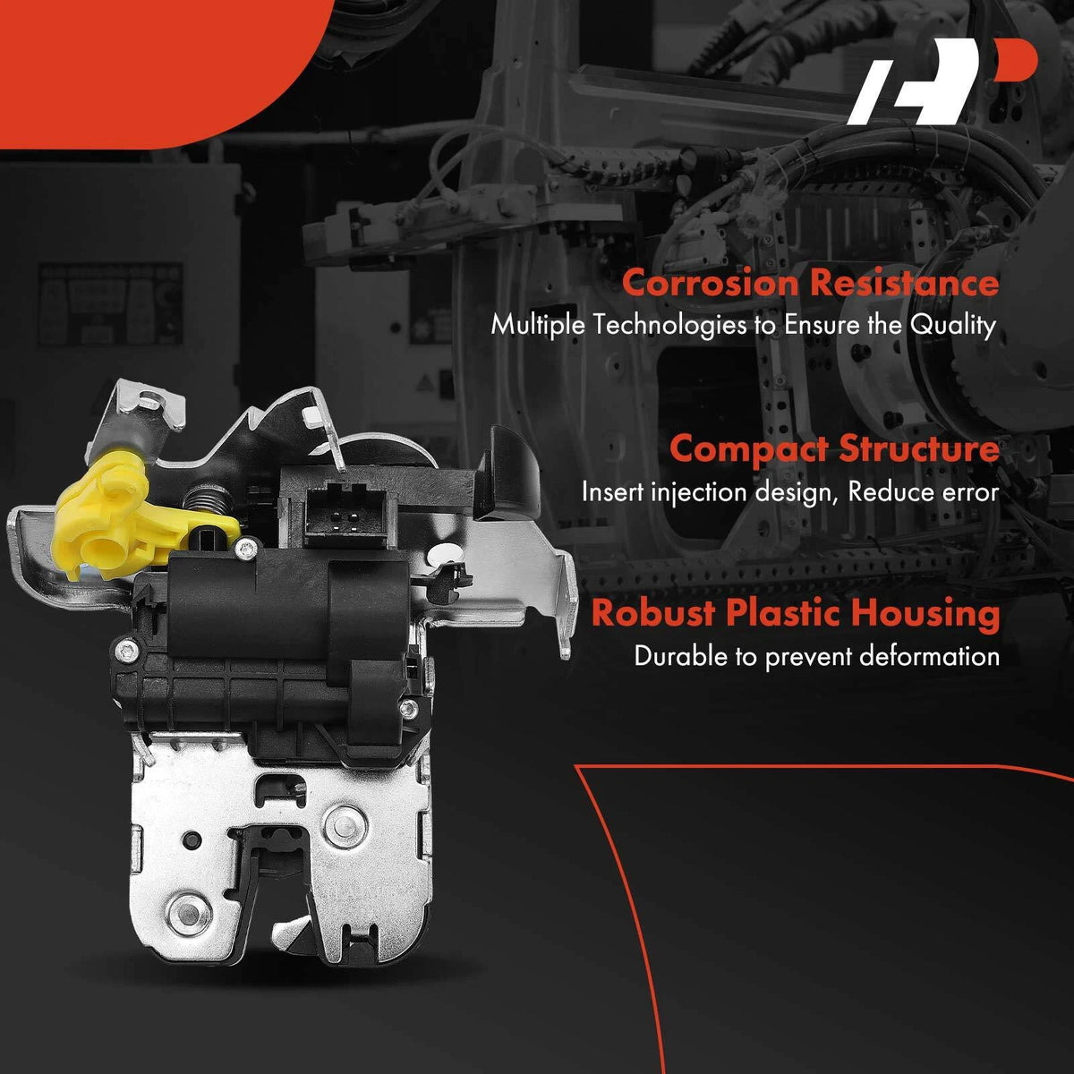 Rear Tailgate Liftgate Lock Actuator for Audi Q7 (2017–2022) 4M0827506B, 4M0827506C, 4M0827506D
