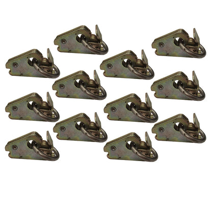 12x E Track Fitting O Ring for Enclosed Trailer Van ATV Quad Motorcycle