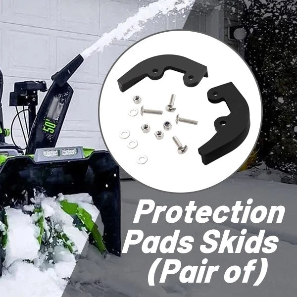 2X Protection Pads Skids w/Screws for EGO Single Stage Snow Blower