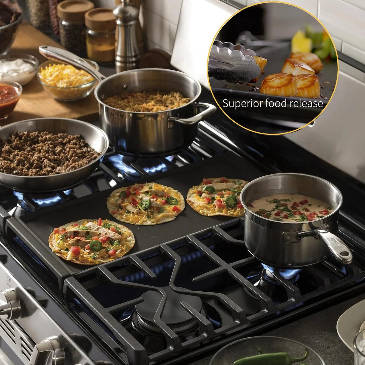 19.5" Cast Iron Griddle for Allstare WB31X24738