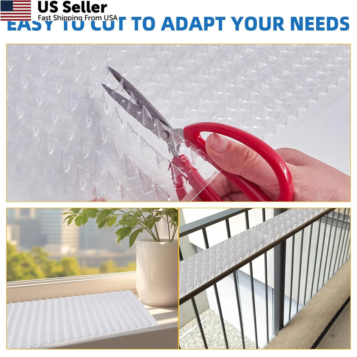 18 Pack Scat Mat for Cats with Spikes (Cat Repellent)