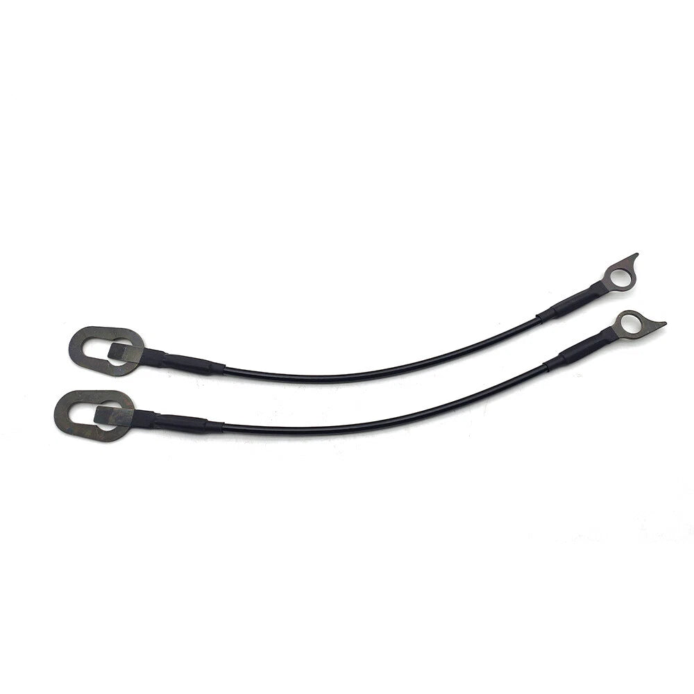 Tailgate Support Cable Strap Set of 2 for Dodge Dakota (1987–2010) - S-WMLX-DKT-87-11, 4352190, 4352191, 55174826, 55174827, 55174827AC, 55174826AC