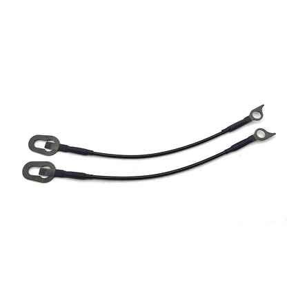 Tailgate Support Cable Strap Set of 2 for Dodge Dakota (1987–2010) - S-WMLX-DKT-87-11, 4352190, 4352191, 55174826, 55174827, 55174827AC, 55174826AC