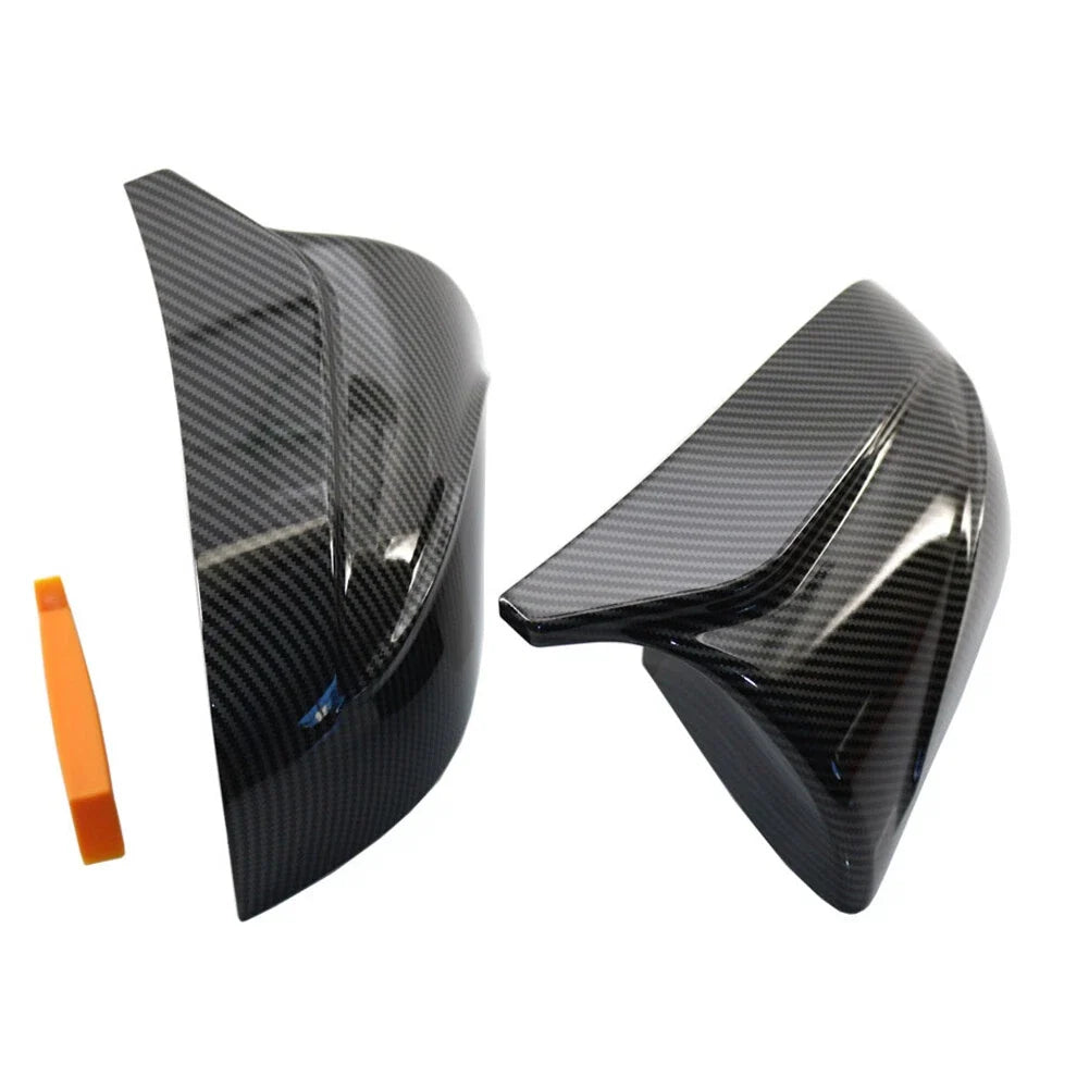 1 Pair Rear View Mirror Cover Trim for Tesla Model 3 (2017–2020)