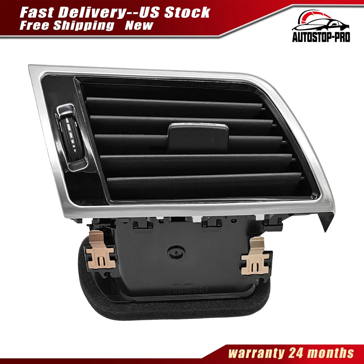 Front Left Dashboard Air Vent Grill for Mercedes Benz GLE C292 W166 (A1668309100, 16683091002, 16683091002A17)