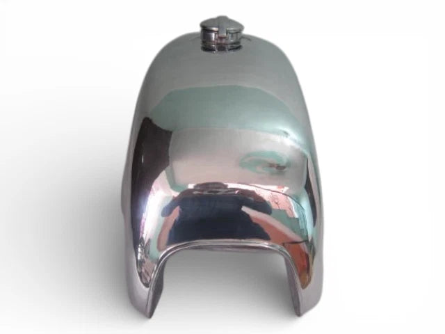 Aluminium Polish Gas Fuel Tank with Monza Cap for BMW R100 RT RS R90 R80 R75