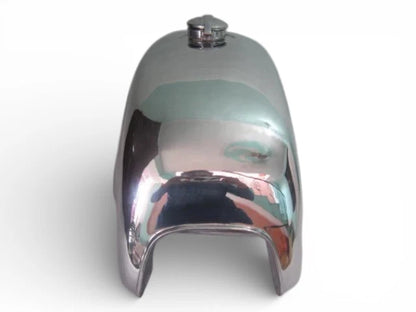 Aluminium Polish Gas Fuel Tank with Monza Cap for BMW R100 RT RS R90 R80 R75