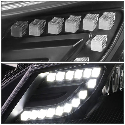 3D LED Bar Projector Headlights for Mercedes-Benz C-Class (2011–2015)