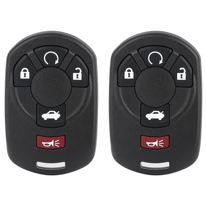 2X Keyless Entry Remote Fob for Chevrolet Corvette Cadillac RX350