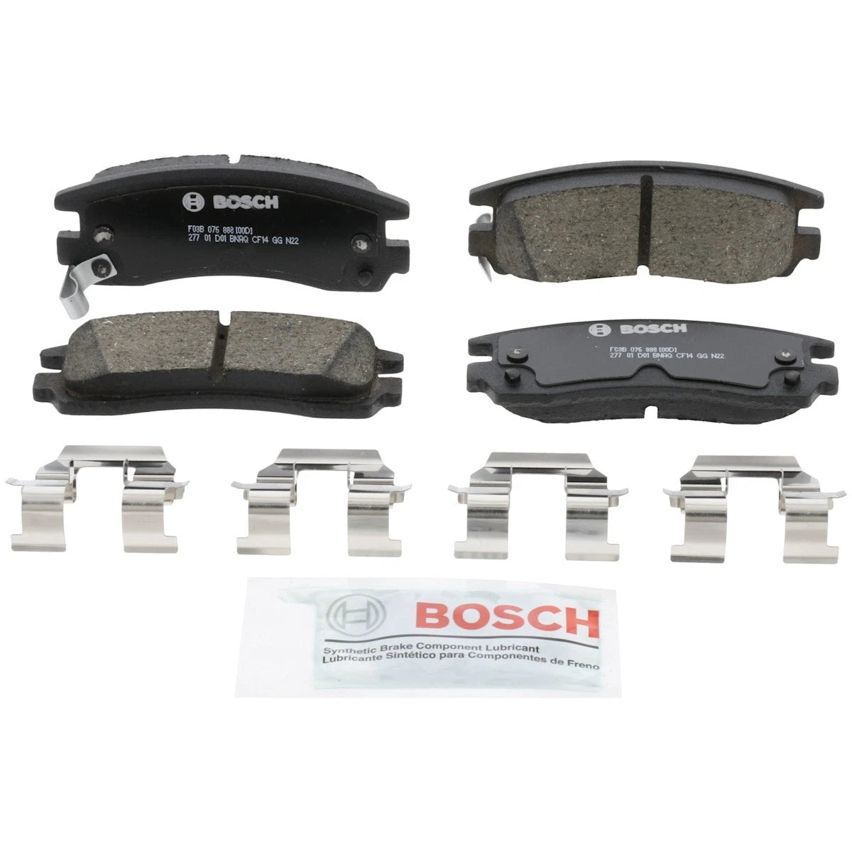2X BP814 Brake Pad Set for Chevrolet Impala (2000–2010)