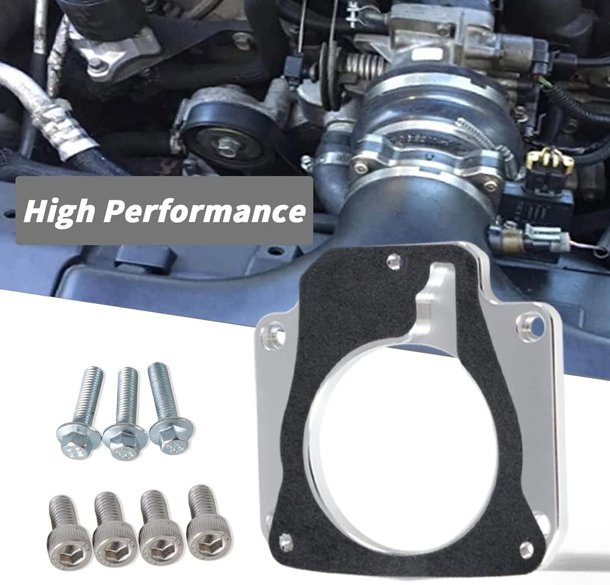 Throttle Body Adapter for LS3 LS1 LS2 LH6 L92 L76 L98 L99 (SAU-250)