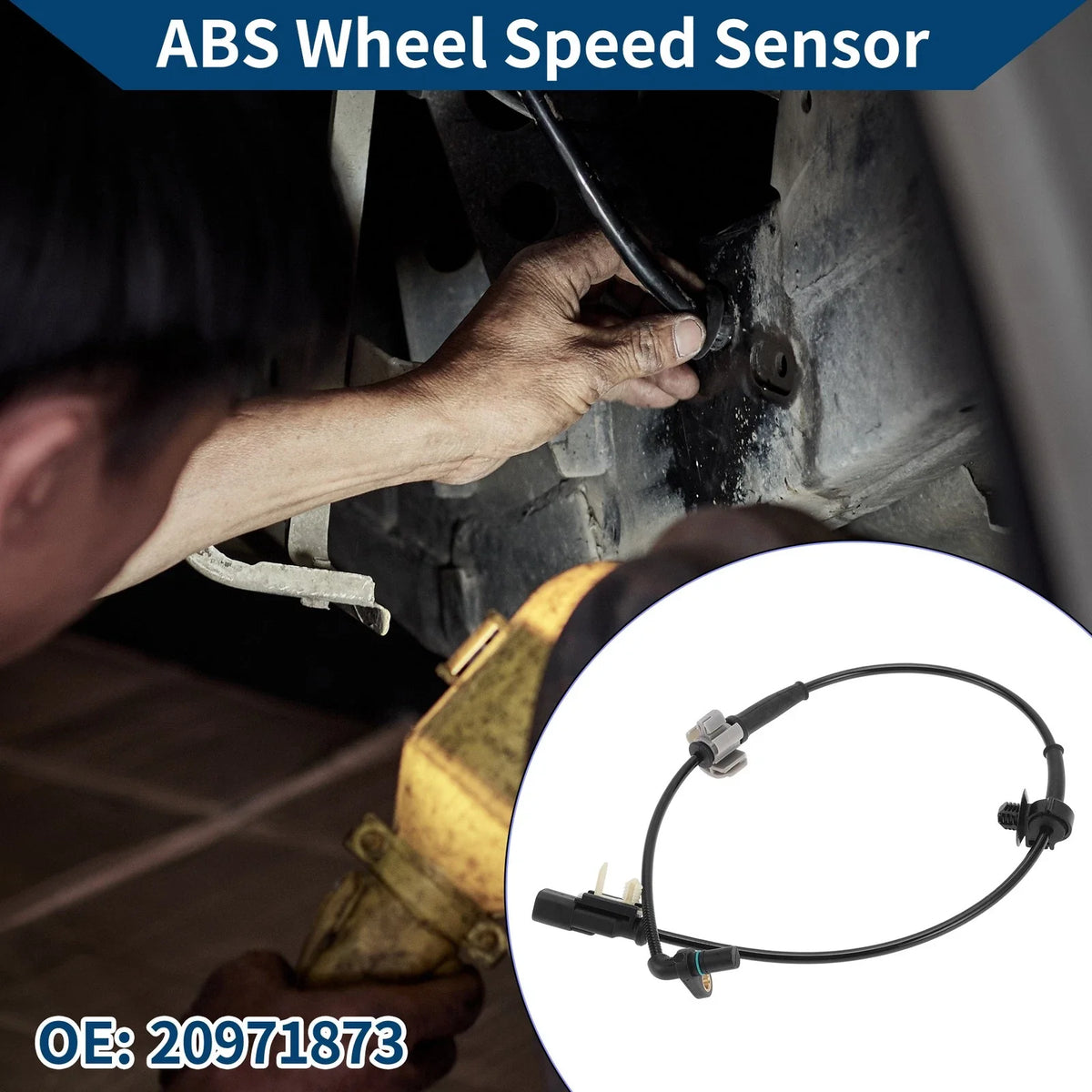 ABS Wheel Speed Sensor No. 20971873 for Cadillac Escalade (2015–2017) Front