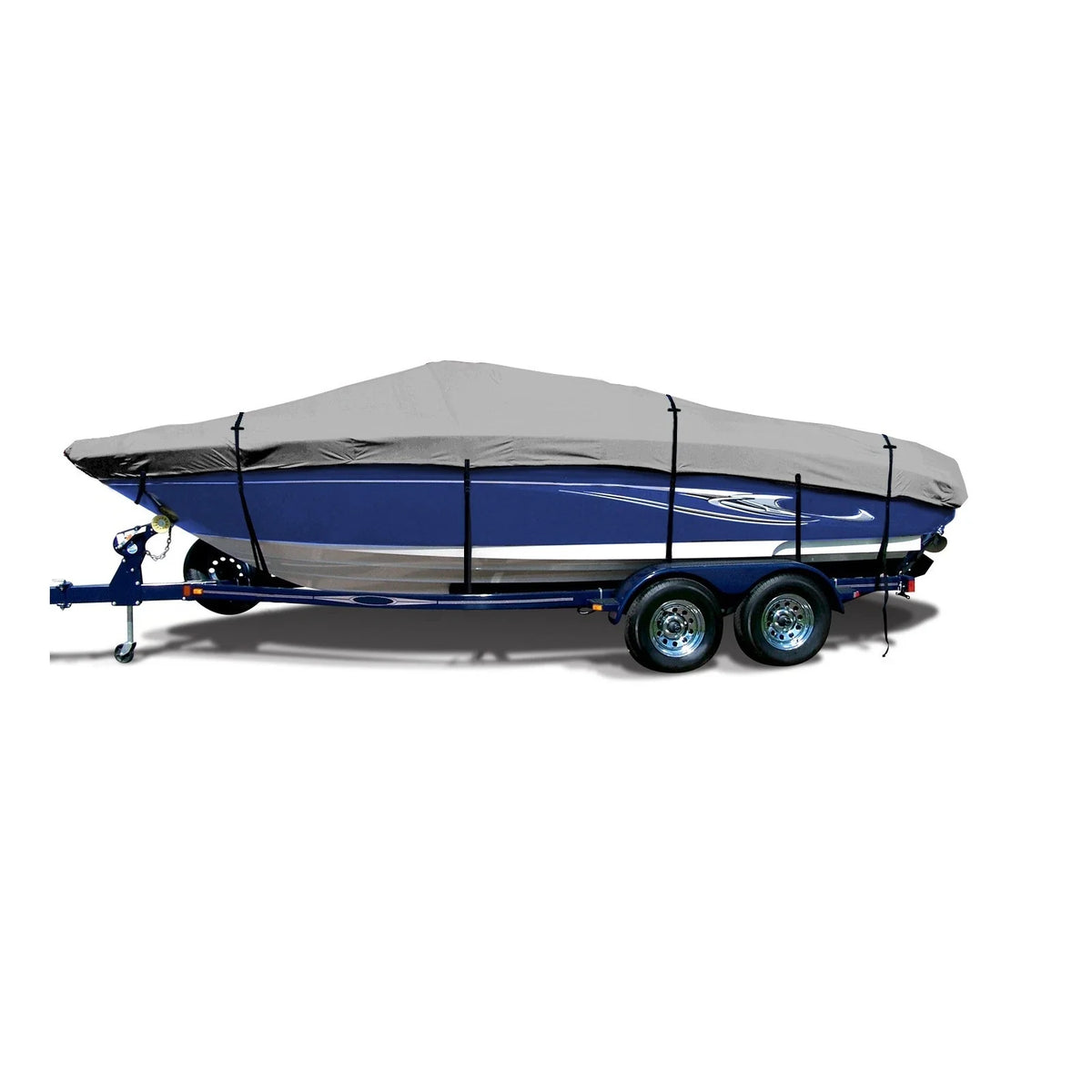Boat Cover for Lund Tyee 17 SF (Heavy Duty, Waterproof)