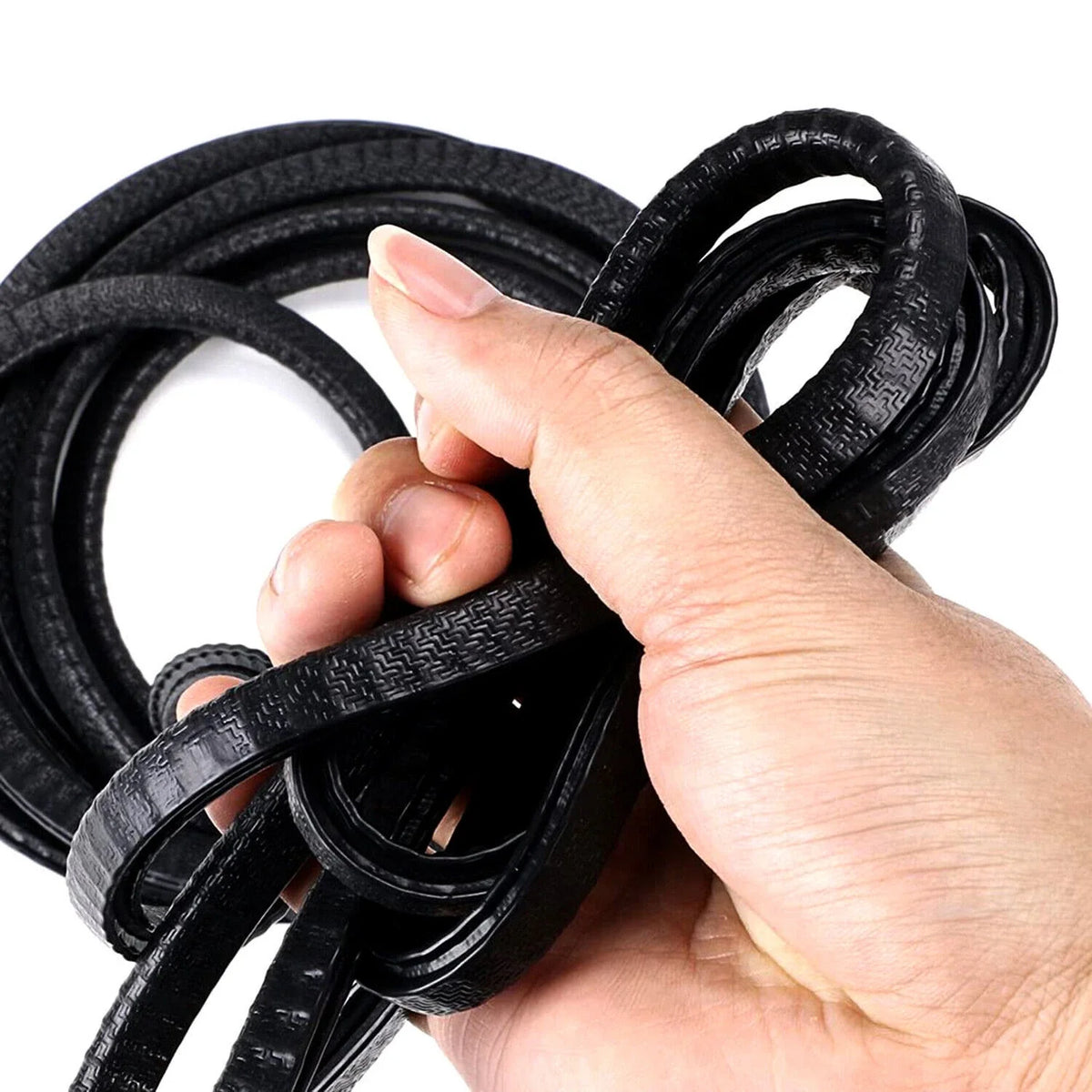 Set of 4 U-Shape Rubber Door Edge Seals for Universal Cars