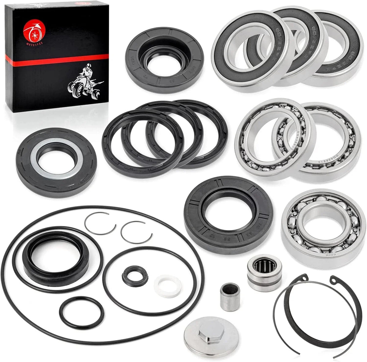 Rear Diff Axle Bearing Seal for Honda Rancher 350 TRX350FE 4x4 ES (2000–2006)