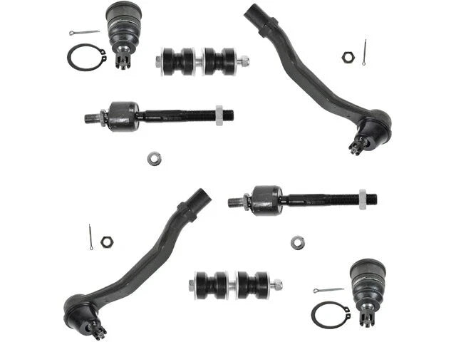 Set of 4 Ball Joints Tie Rods Sway Bar Link Kit for Acura CL (1997–1999) 15345QRPY