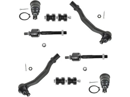 Set of 4 Ball Joints Tie Rods Sway Bar Link Kit for Acura CL (1997–1999) 15345QRPY