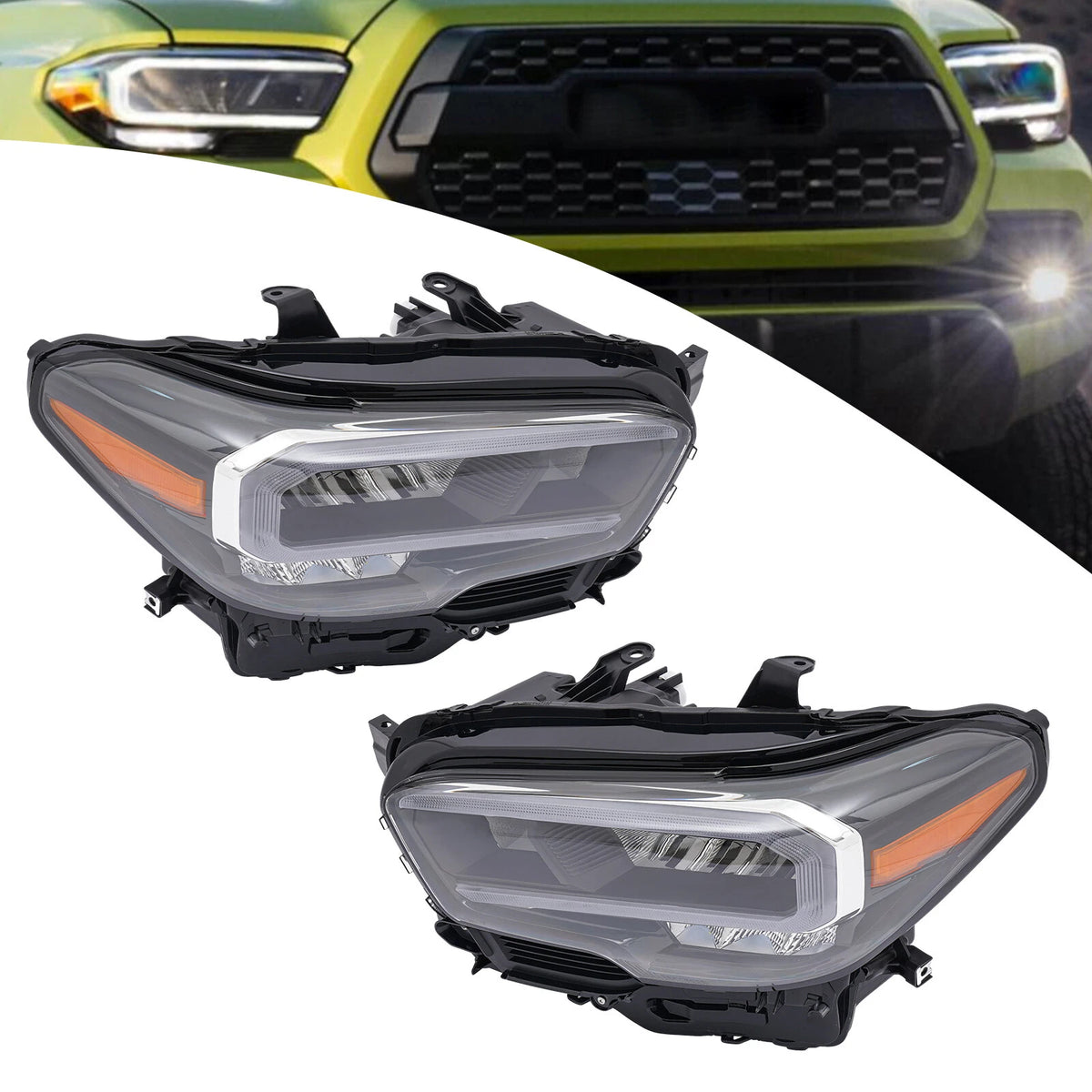 LED Headlights for Toyota Tacoma (2020–2023) TO2502291, 8111004290