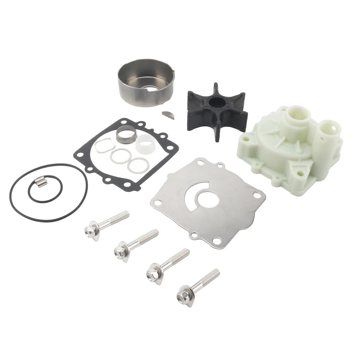 Water Pump Repair Kit for Yamaha 4-Str 75 90 115 HP Outboard Motor