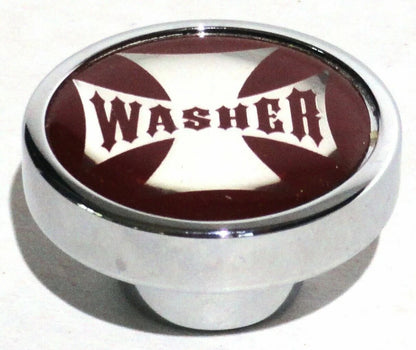 Chrome Aluminum Washer Control Knob for (23622)