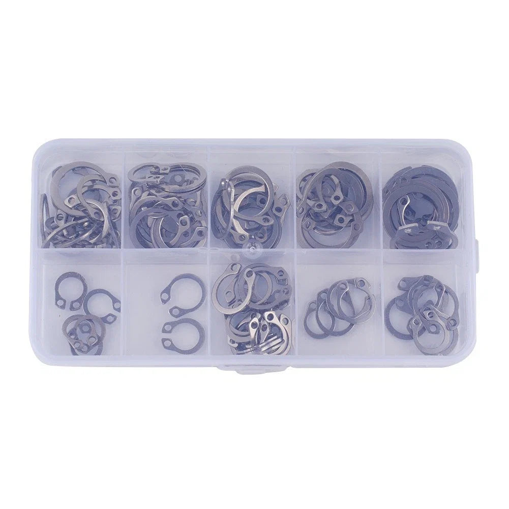 Set of 4 Retaining Ring External Case Circlip Fasteners for Automotive Repair